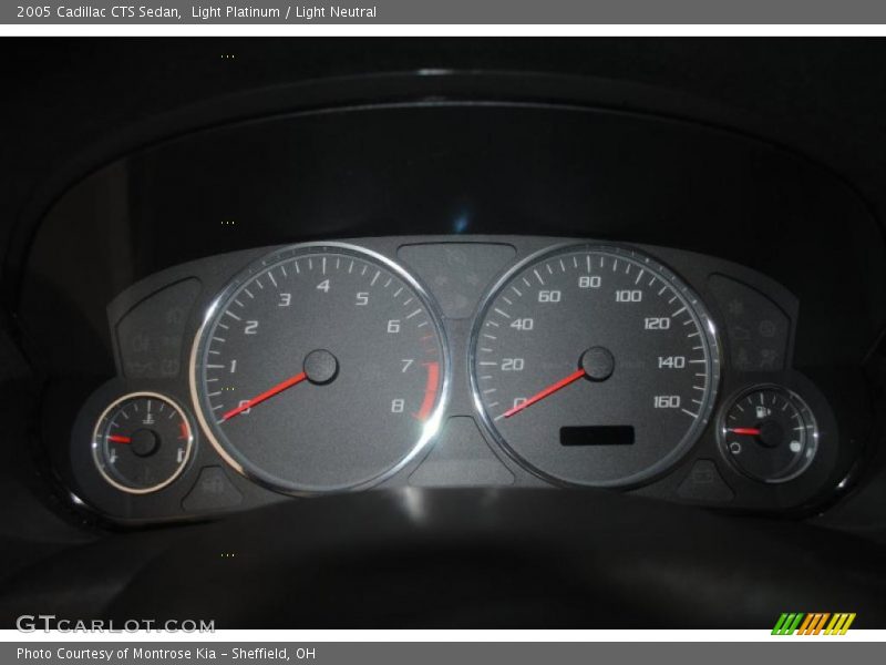 Light Platinum / Light Neutral 2005 Cadillac CTS Sedan