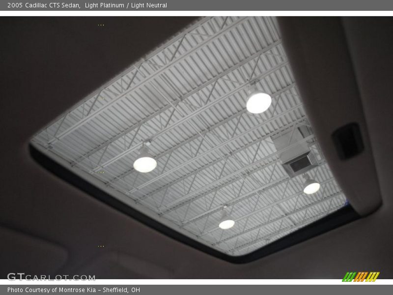 Light Platinum / Light Neutral 2005 Cadillac CTS Sedan