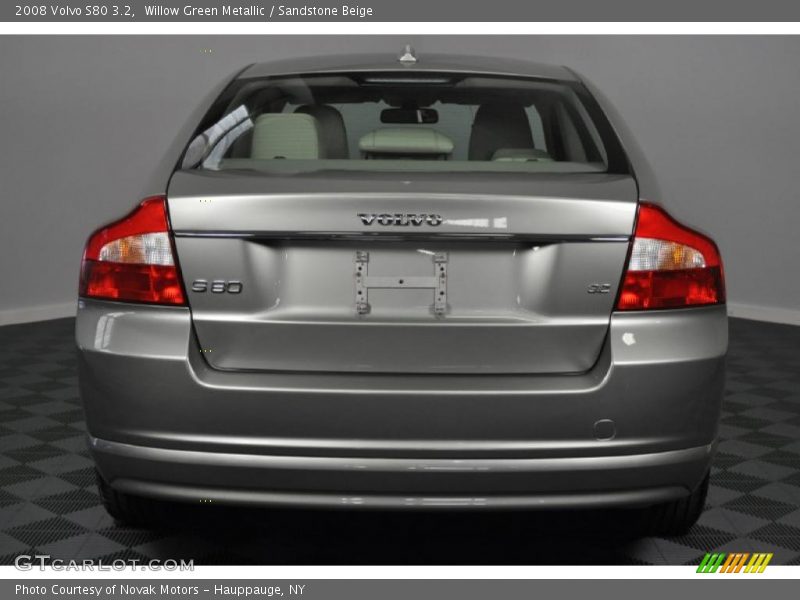 Willow Green Metallic / Sandstone Beige 2008 Volvo S80 3.2
