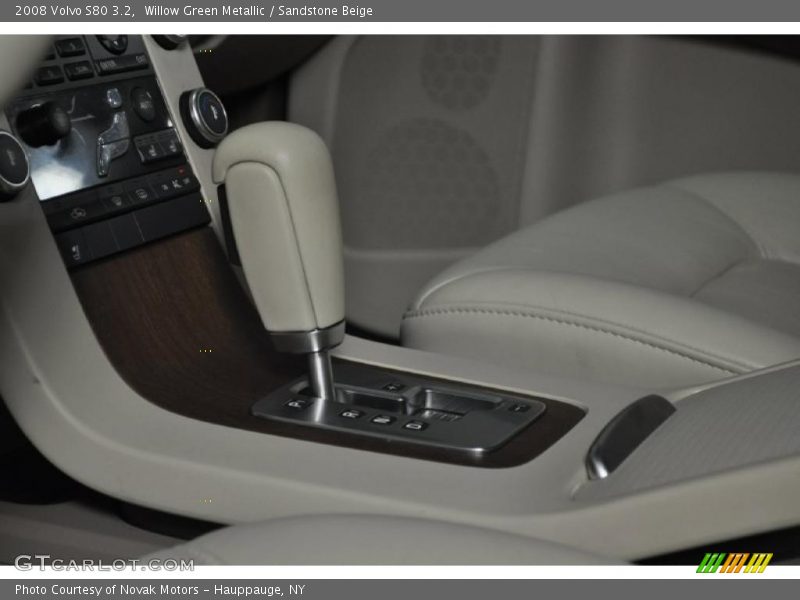 Willow Green Metallic / Sandstone Beige 2008 Volvo S80 3.2