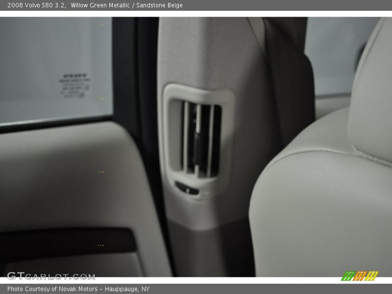 Willow Green Metallic / Sandstone Beige 2008 Volvo S80 3.2