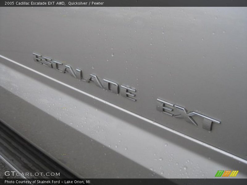 Quicksilver / Pewter 2005 Cadillac Escalade EXT AWD