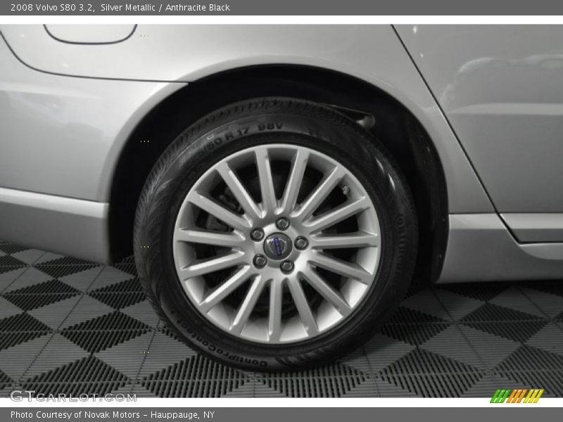 Silver Metallic / Anthracite Black 2008 Volvo S80 3.2