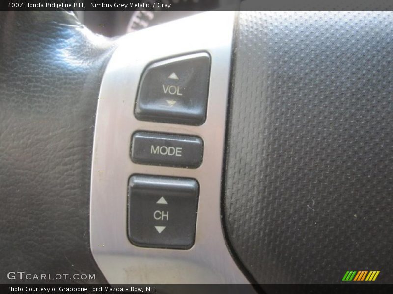 Nimbus Grey Metallic / Gray 2007 Honda Ridgeline RTL