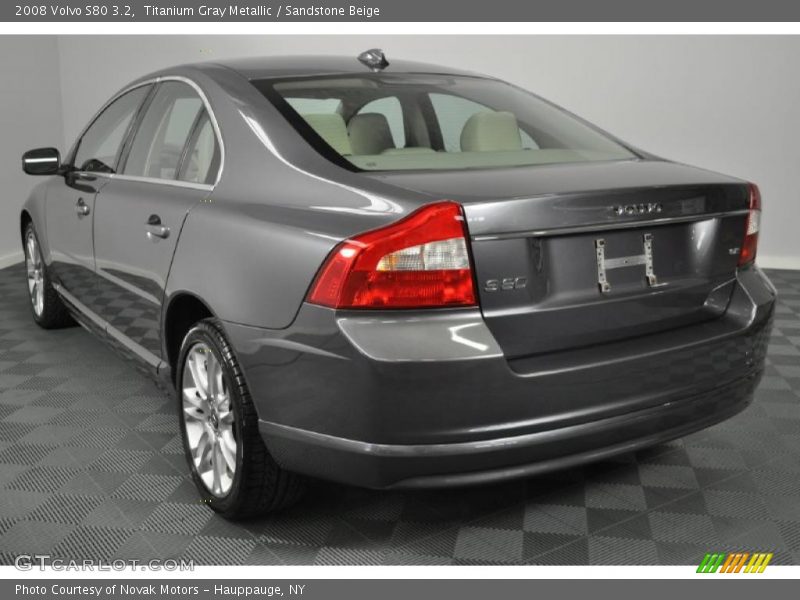 Titanium Gray Metallic / Sandstone Beige 2008 Volvo S80 3.2