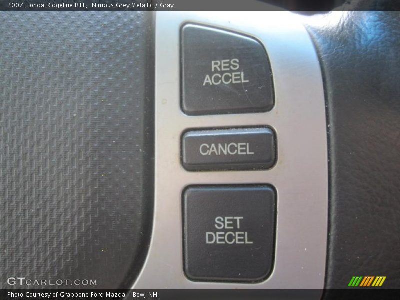Nimbus Grey Metallic / Gray 2007 Honda Ridgeline RTL