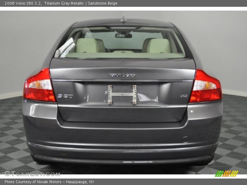 Titanium Gray Metallic / Sandstone Beige 2008 Volvo S80 3.2