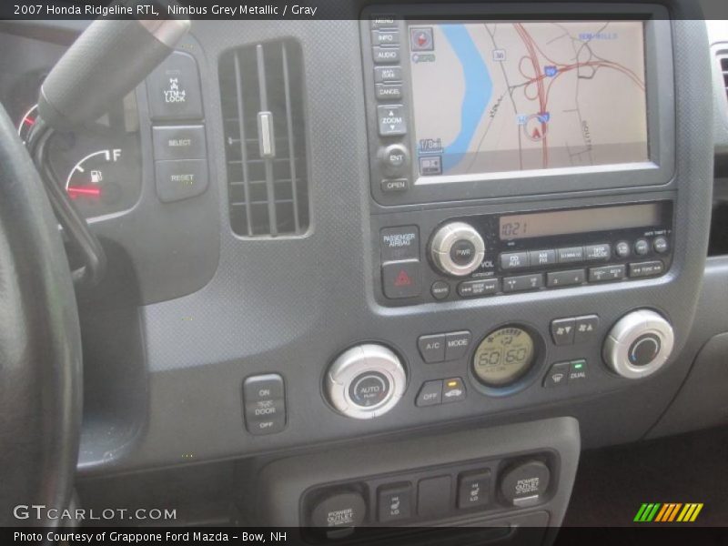 Nimbus Grey Metallic / Gray 2007 Honda Ridgeline RTL