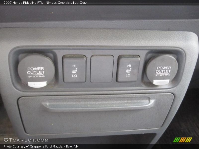 Nimbus Grey Metallic / Gray 2007 Honda Ridgeline RTL