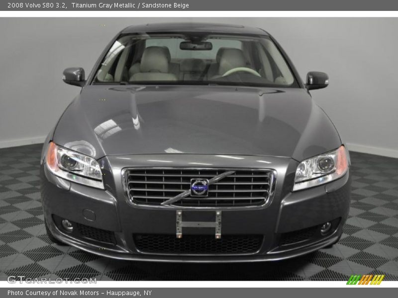 Titanium Gray Metallic / Sandstone Beige 2008 Volvo S80 3.2