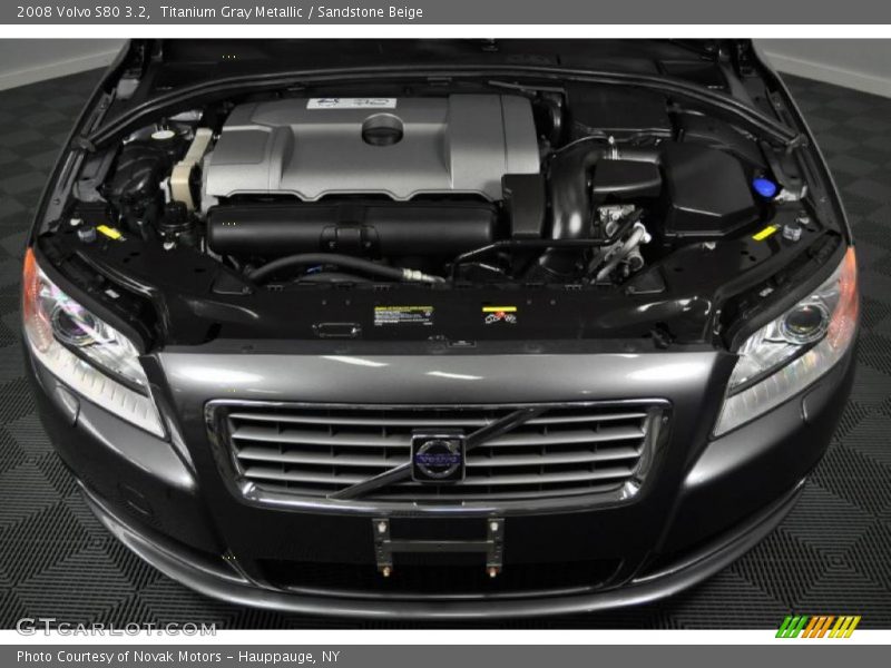 Titanium Gray Metallic / Sandstone Beige 2008 Volvo S80 3.2