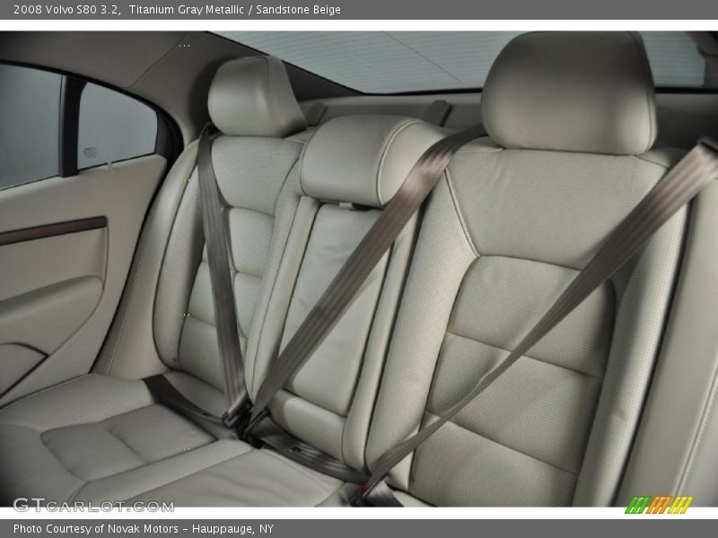 Titanium Gray Metallic / Sandstone Beige 2008 Volvo S80 3.2