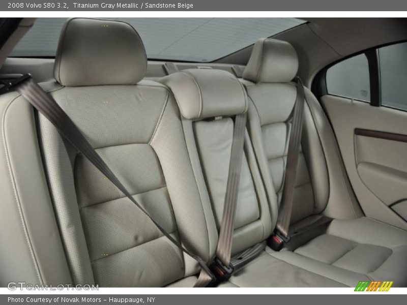 Titanium Gray Metallic / Sandstone Beige 2008 Volvo S80 3.2