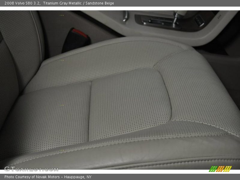 Titanium Gray Metallic / Sandstone Beige 2008 Volvo S80 3.2