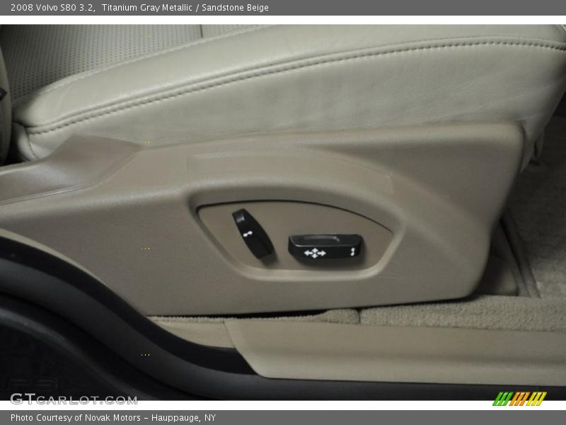 Titanium Gray Metallic / Sandstone Beige 2008 Volvo S80 3.2