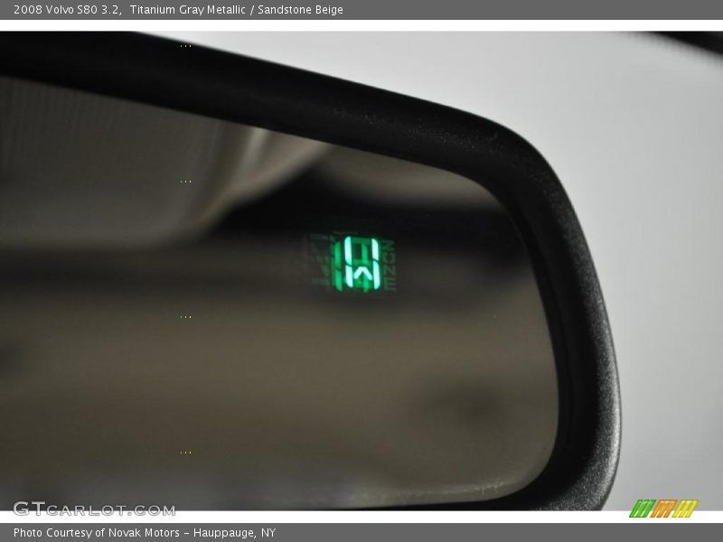 Titanium Gray Metallic / Sandstone Beige 2008 Volvo S80 3.2