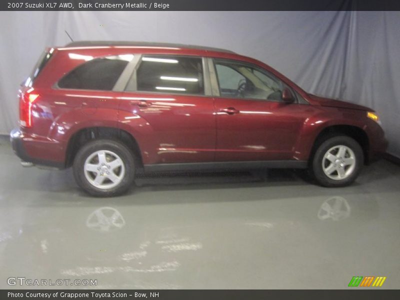 Dark Cranberry Metallic / Beige 2007 Suzuki XL7 AWD