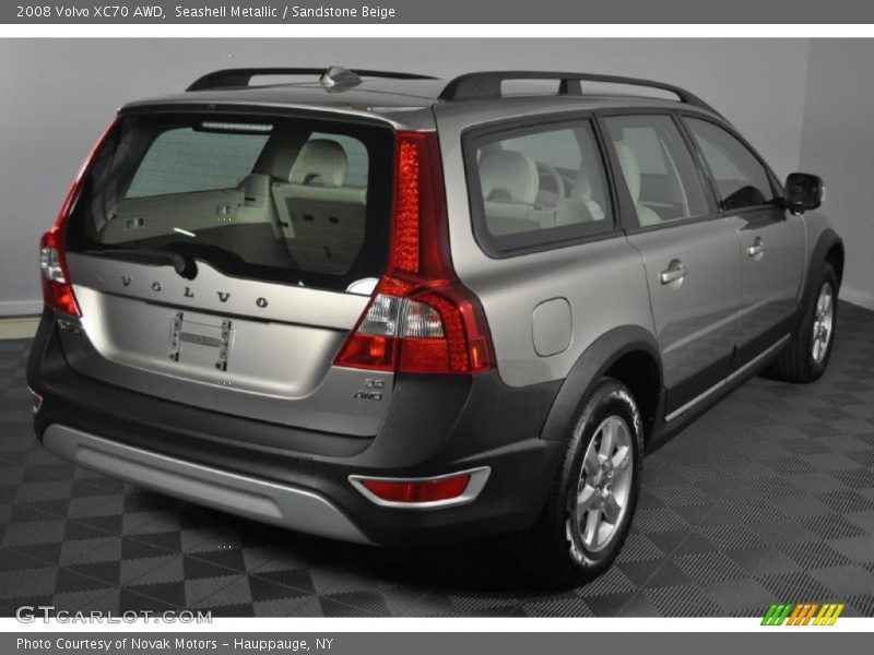 Seashell Metallic / Sandstone Beige 2008 Volvo XC70 AWD