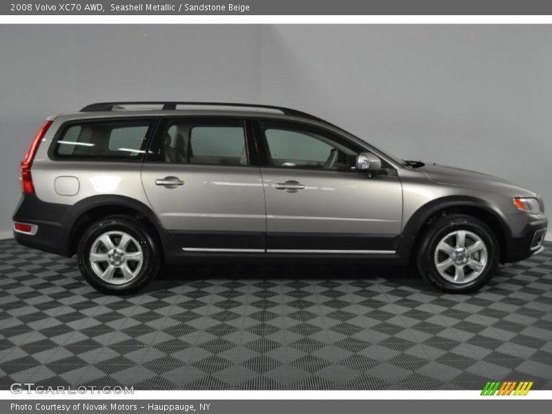 Seashell Metallic / Sandstone Beige 2008 Volvo XC70 AWD