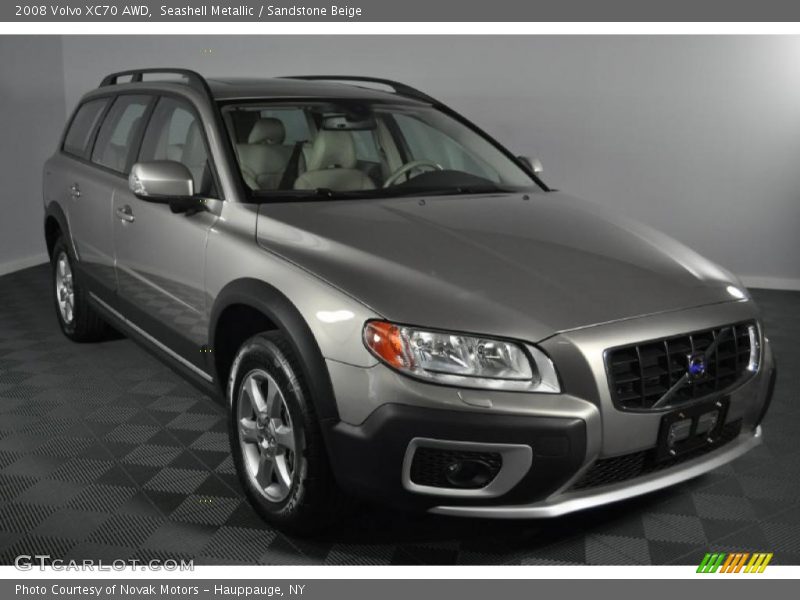Seashell Metallic / Sandstone Beige 2008 Volvo XC70 AWD