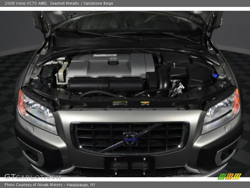 Seashell Metallic / Sandstone Beige 2008 Volvo XC70 AWD