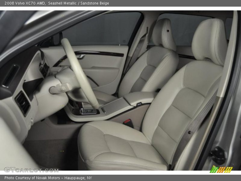 Seashell Metallic / Sandstone Beige 2008 Volvo XC70 AWD