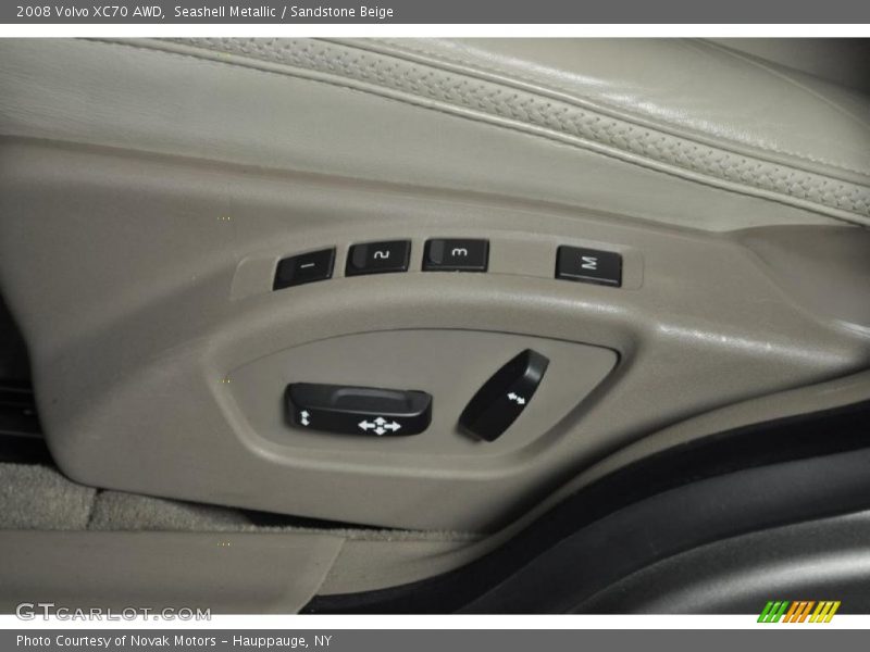 Seashell Metallic / Sandstone Beige 2008 Volvo XC70 AWD