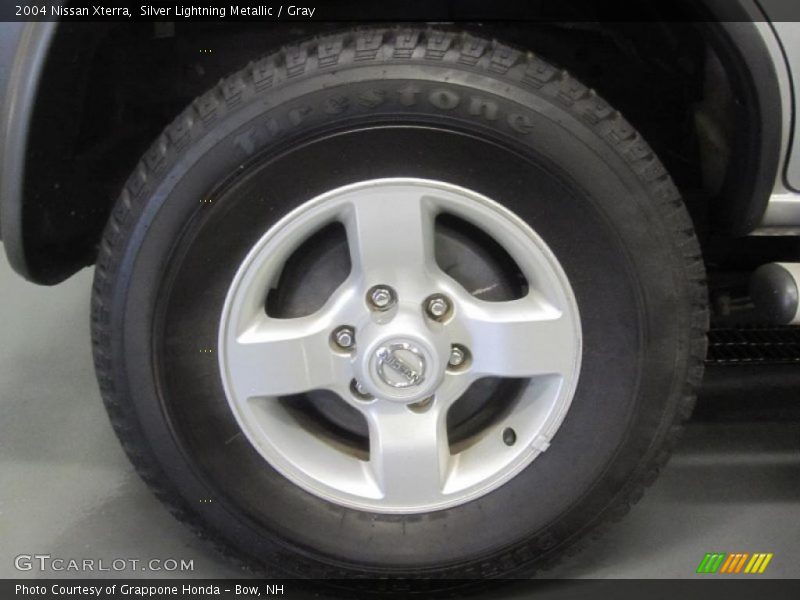 Silver Lightning Metallic / Gray 2004 Nissan Xterra