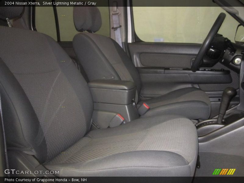 Silver Lightning Metallic / Gray 2004 Nissan Xterra