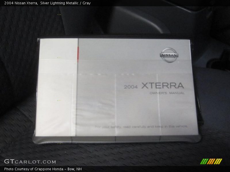 Silver Lightning Metallic / Gray 2004 Nissan Xterra