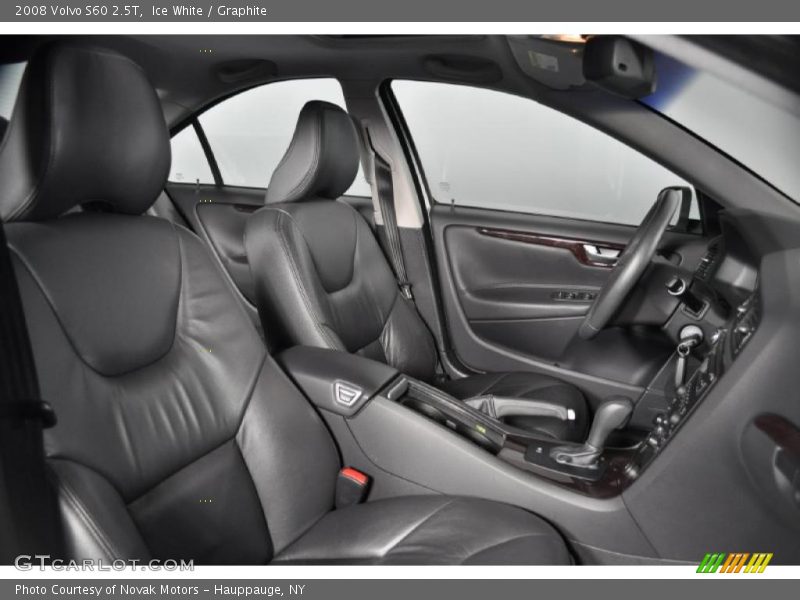 Ice White / Graphite 2008 Volvo S60 2.5T