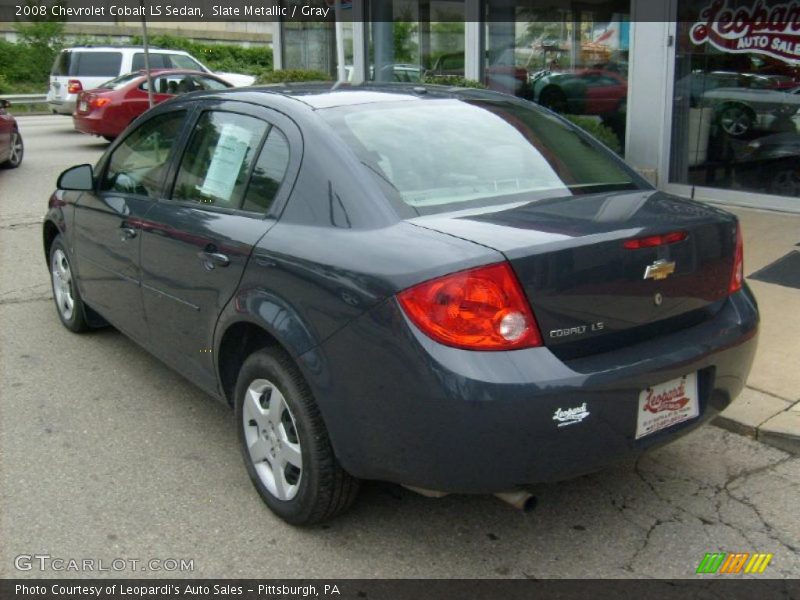 Slate Metallic / Gray 2008 Chevrolet Cobalt LS Sedan
