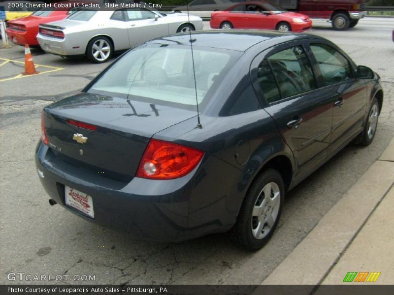 Slate Metallic / Gray 2008 Chevrolet Cobalt LS Sedan