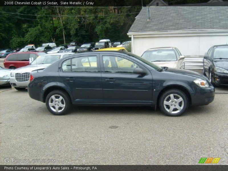 Slate Metallic / Gray 2008 Chevrolet Cobalt LS Sedan