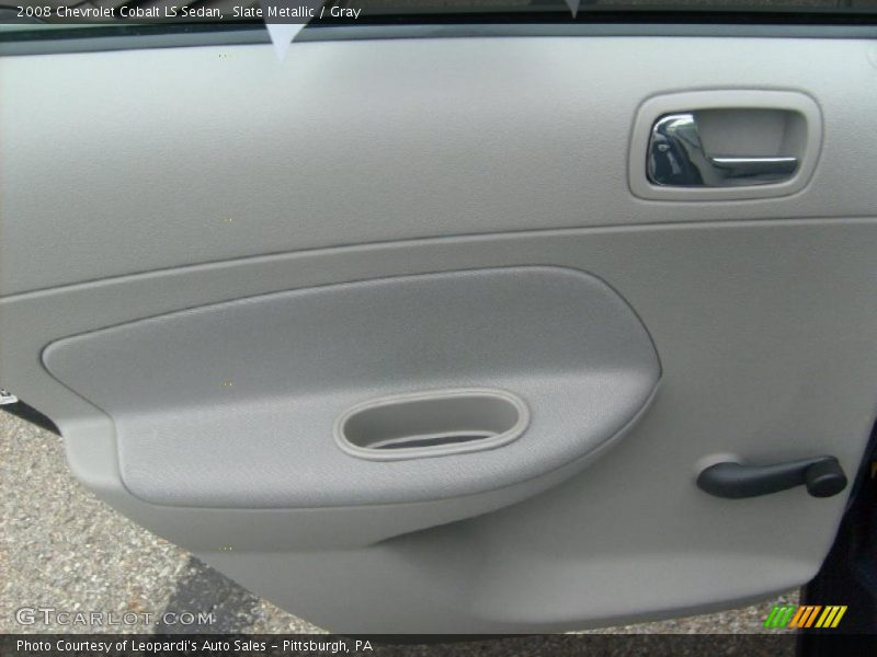 Slate Metallic / Gray 2008 Chevrolet Cobalt LS Sedan