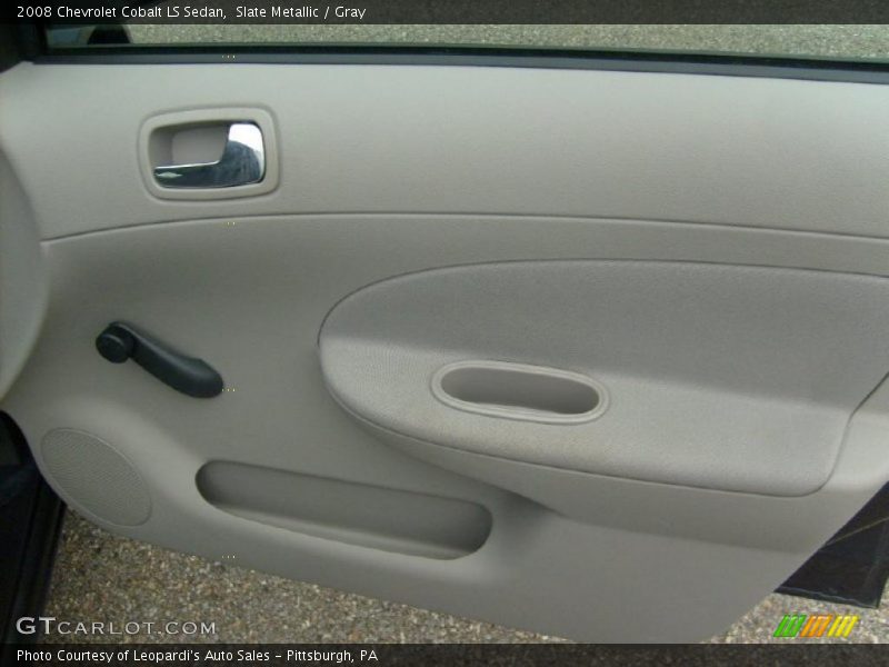 Slate Metallic / Gray 2008 Chevrolet Cobalt LS Sedan