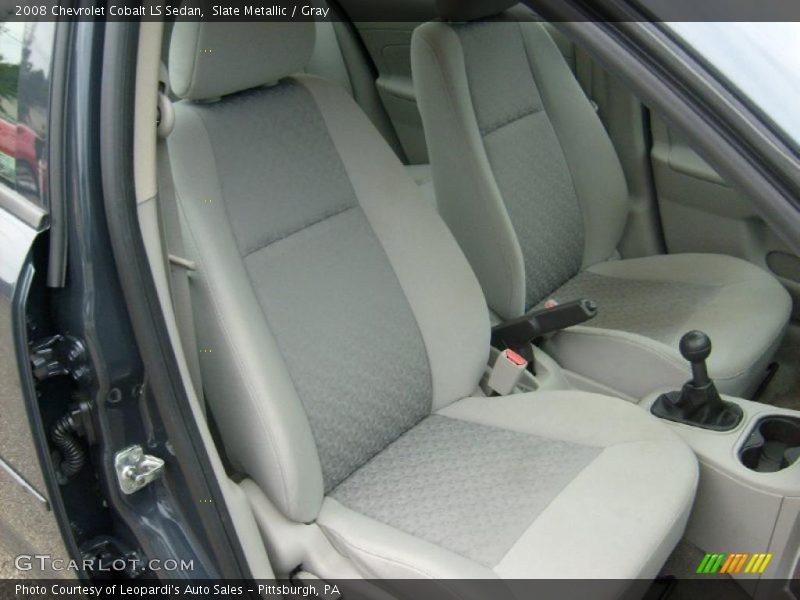 Slate Metallic / Gray 2008 Chevrolet Cobalt LS Sedan