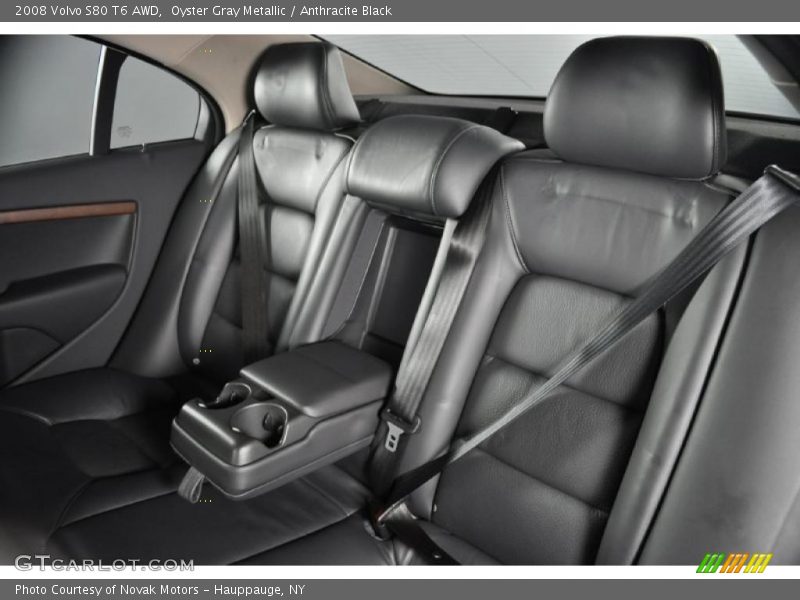 Oyster Gray Metallic / Anthracite Black 2008 Volvo S80 T6 AWD