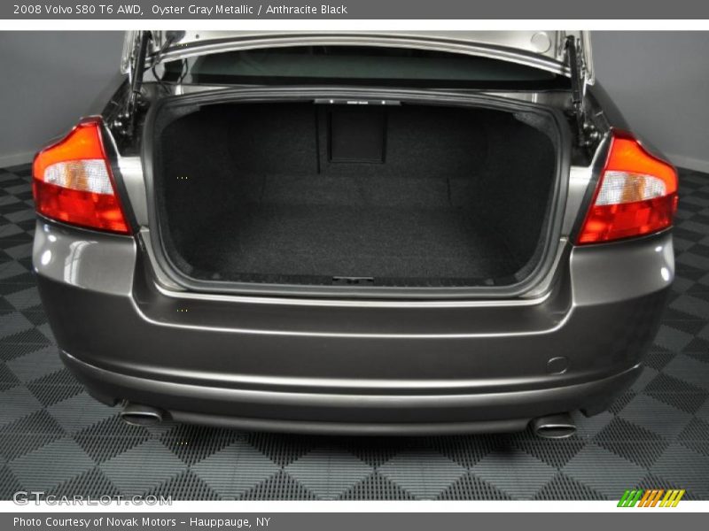 Oyster Gray Metallic / Anthracite Black 2008 Volvo S80 T6 AWD