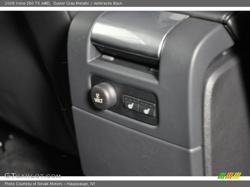 Oyster Gray Metallic / Anthracite Black 2008 Volvo S80 T6 AWD