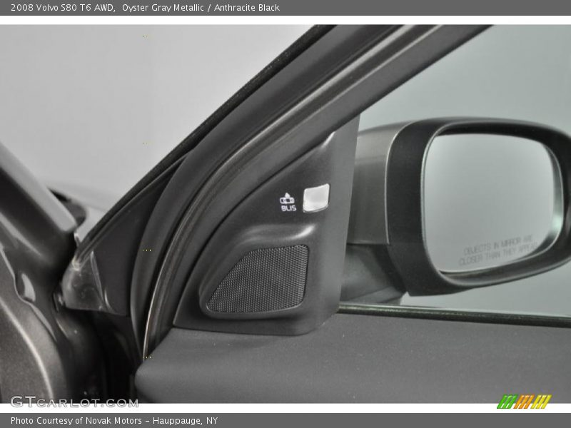 Oyster Gray Metallic / Anthracite Black 2008 Volvo S80 T6 AWD