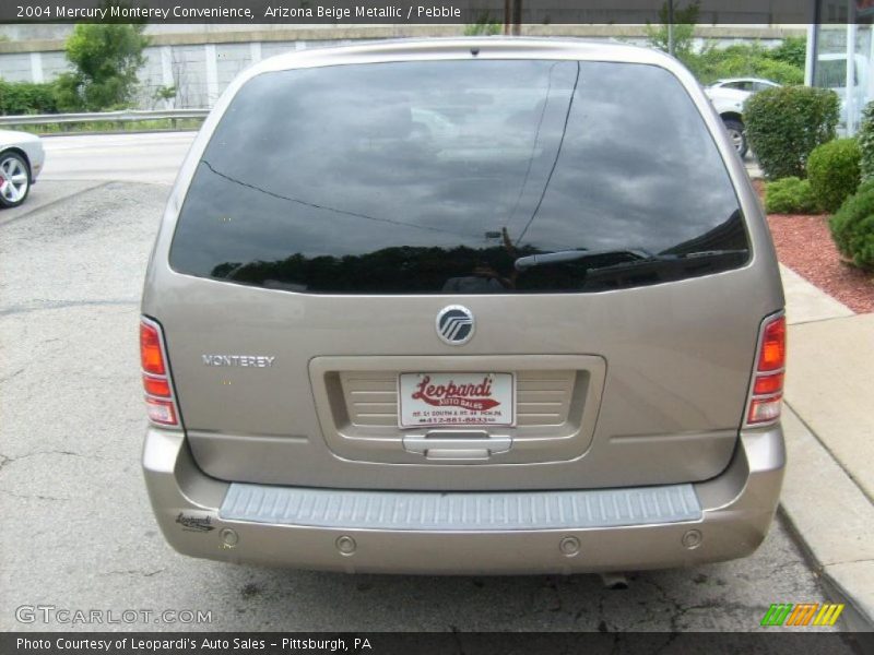 Arizona Beige Metallic / Pebble 2004 Mercury Monterey Convenience