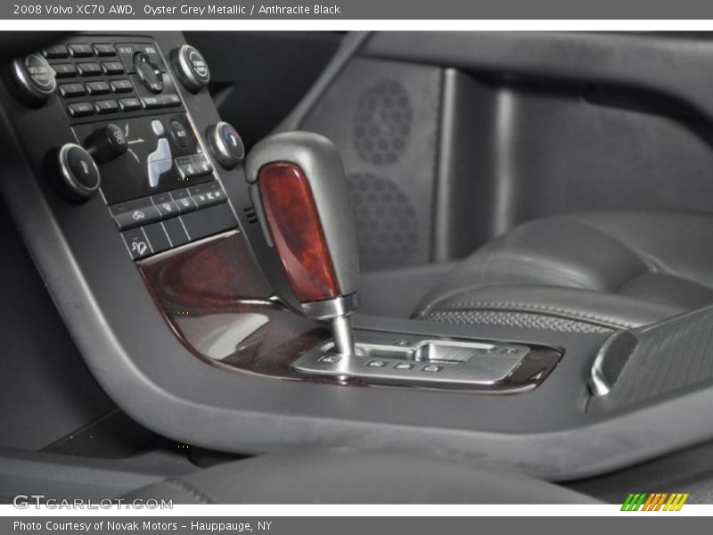 Oyster Grey Metallic / Anthracite Black 2008 Volvo XC70 AWD