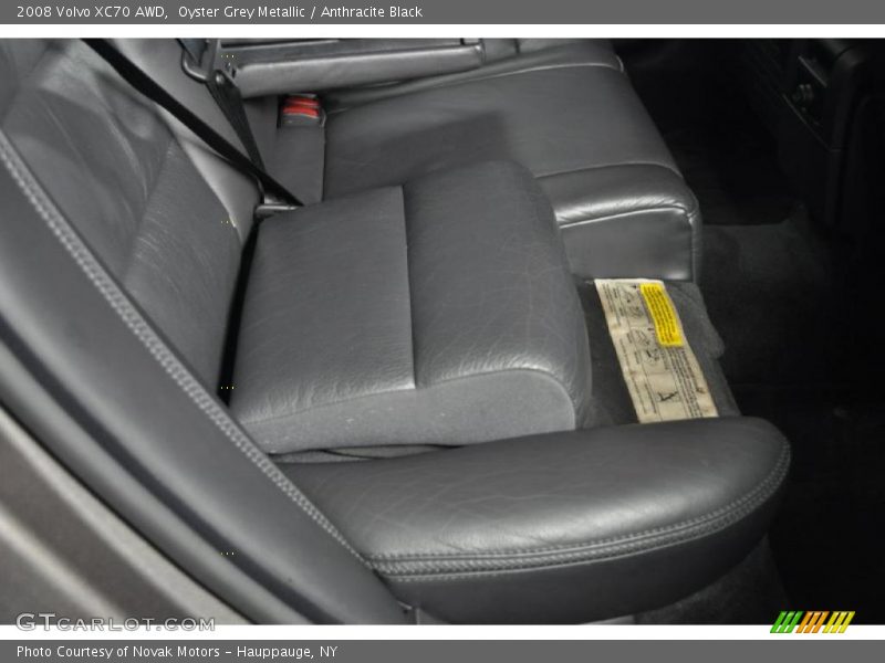 Oyster Grey Metallic / Anthracite Black 2008 Volvo XC70 AWD