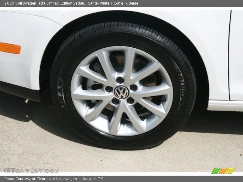 Candy White / Cornsilk Beige 2010 Volkswagen Jetta Limited Edition Sedan