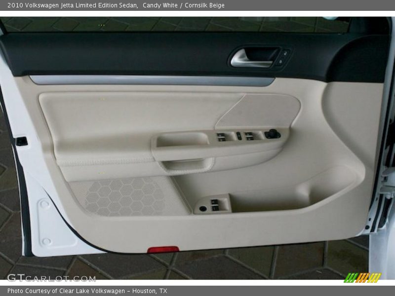 Candy White / Cornsilk Beige 2010 Volkswagen Jetta Limited Edition Sedan