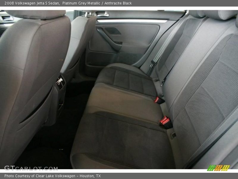 Platinum Grey Metallic / Anthracite Black 2008 Volkswagen Jetta S Sedan