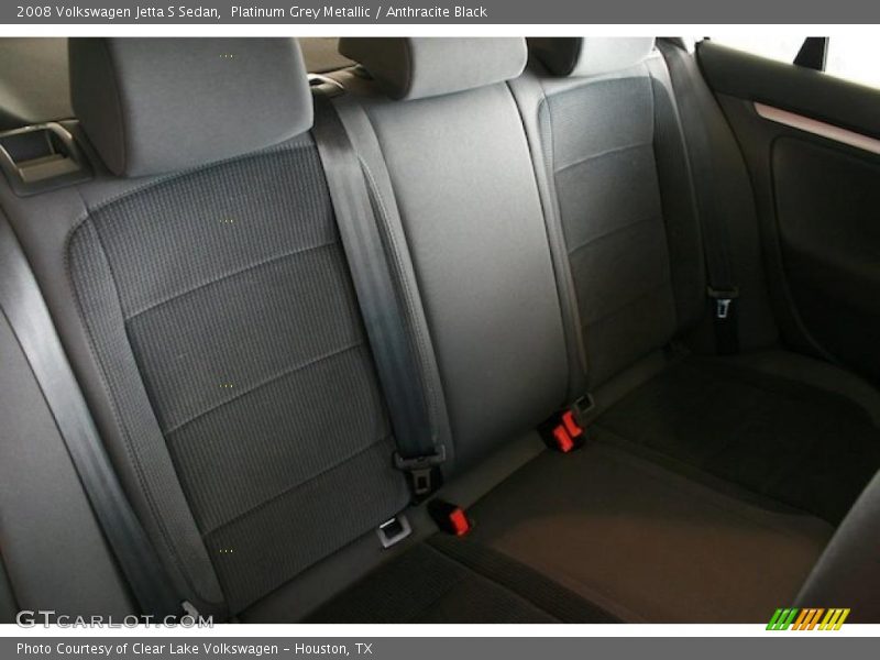 Platinum Grey Metallic / Anthracite Black 2008 Volkswagen Jetta S Sedan