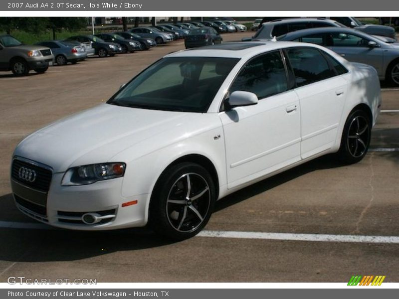 Ibis White / Ebony 2007 Audi A4 2.0T Sedan