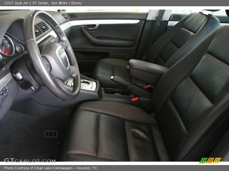 Ibis White / Ebony 2007 Audi A4 2.0T Sedan
